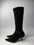 Gucci suede boots Tom Ford Era