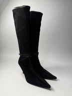 Gucci suede boots Tom Ford Era