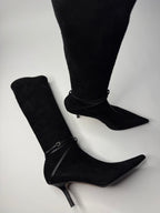 Gucci suede boots Tom Ford Era