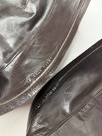 Roberto Cavalli F/W 2002 patchwork boots
