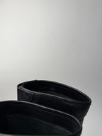 Gucci black motor boots Tom Ford Era