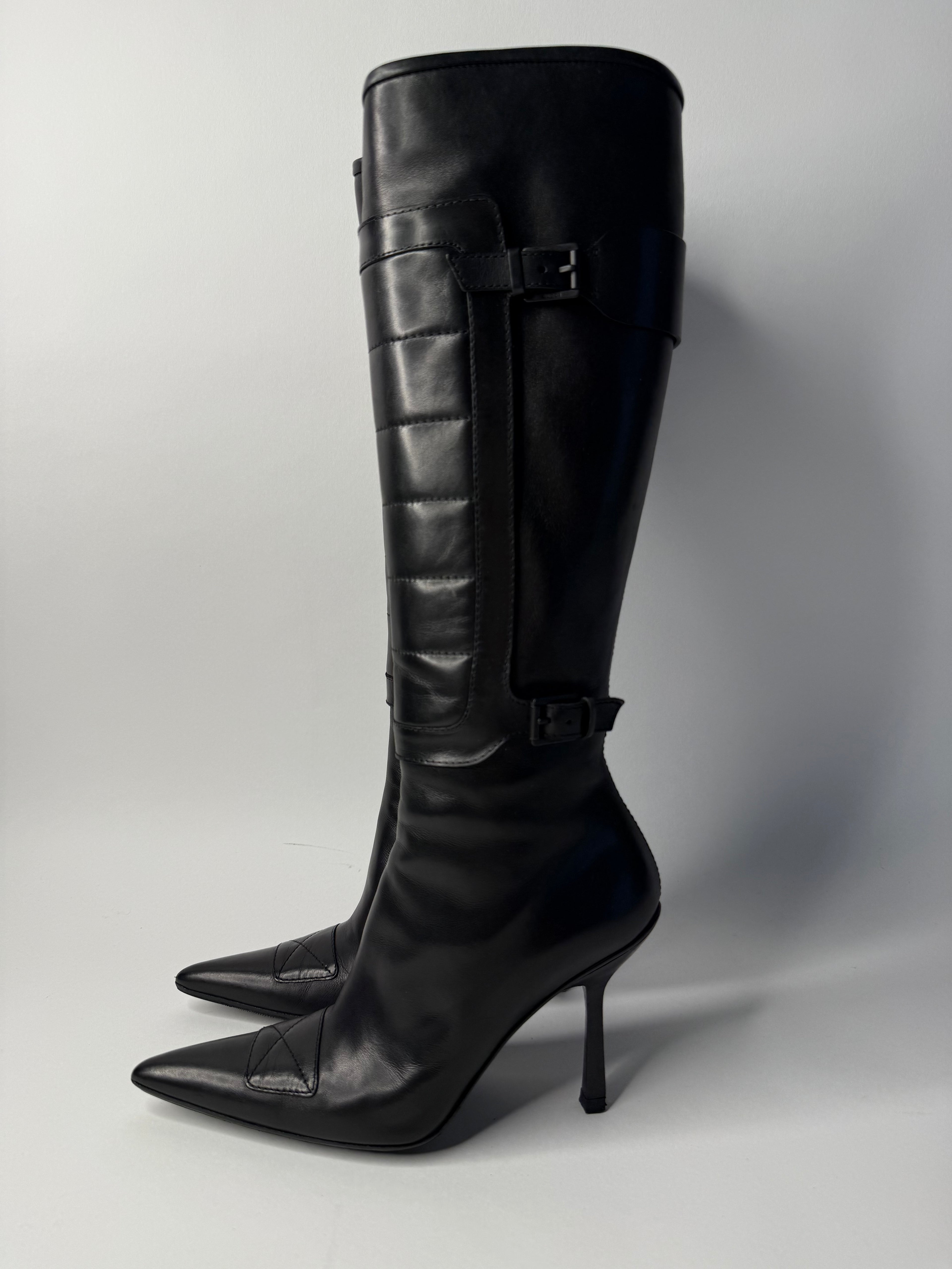 Gucci by Tom Ford biker boots