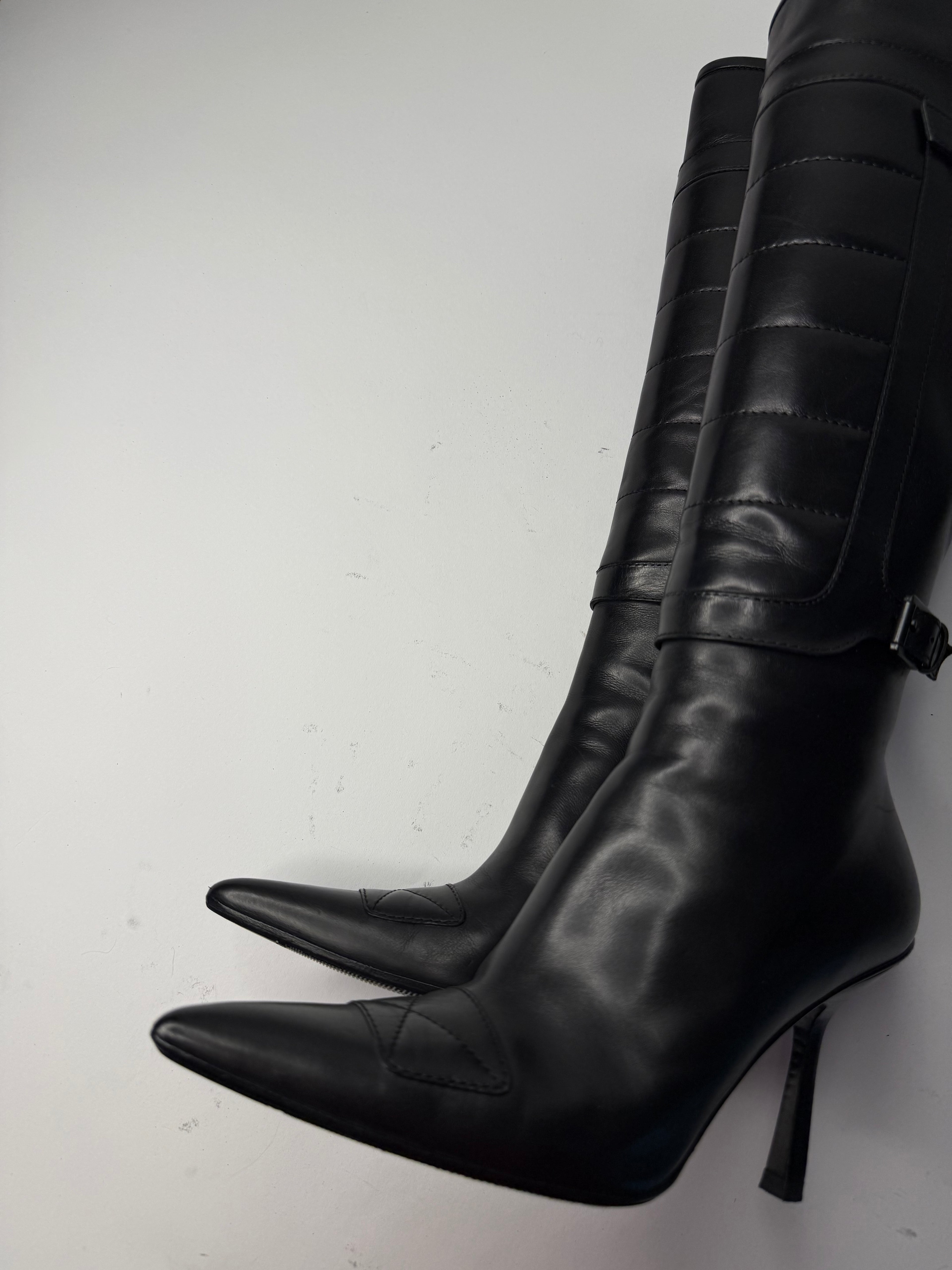 Gucci by Tom Ford biker boots