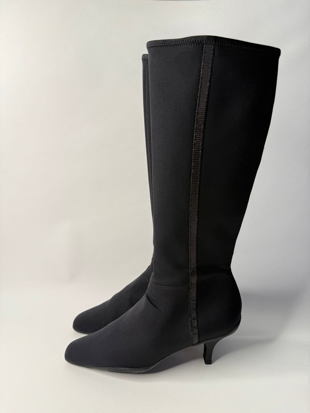 Prada F/W 1999 neoprene boots