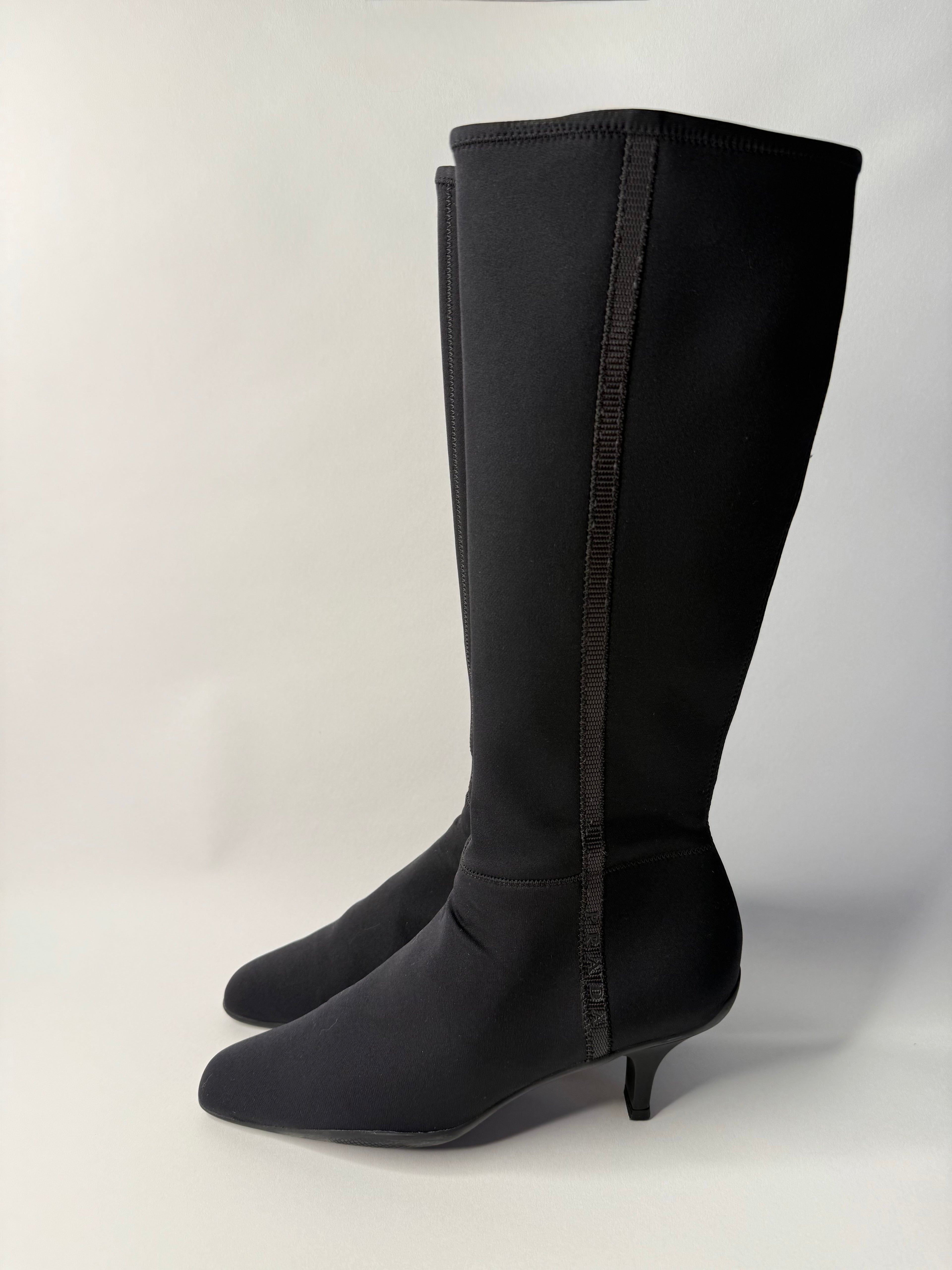Prada F/W 1999 neoprene boots
