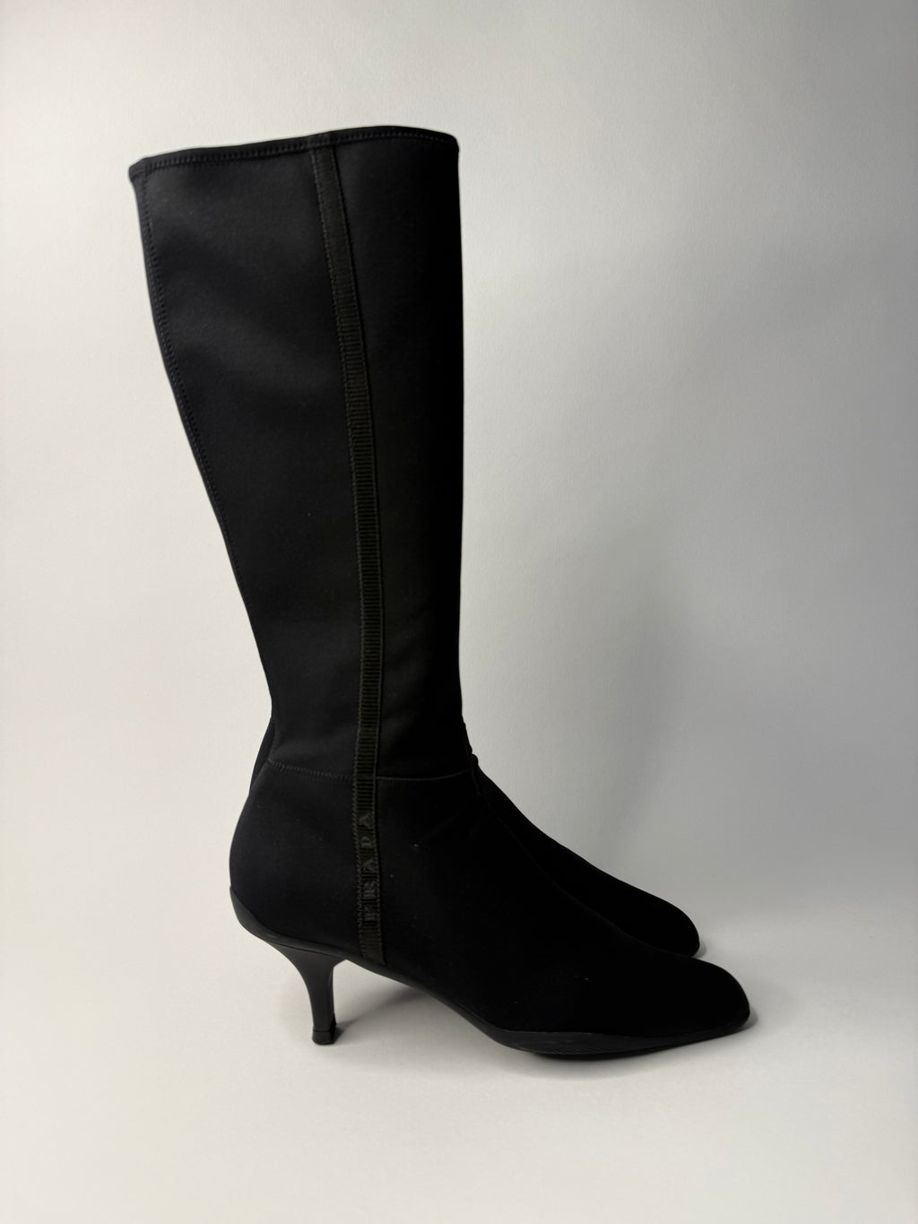 Prada F/W 1999 neoprene boots