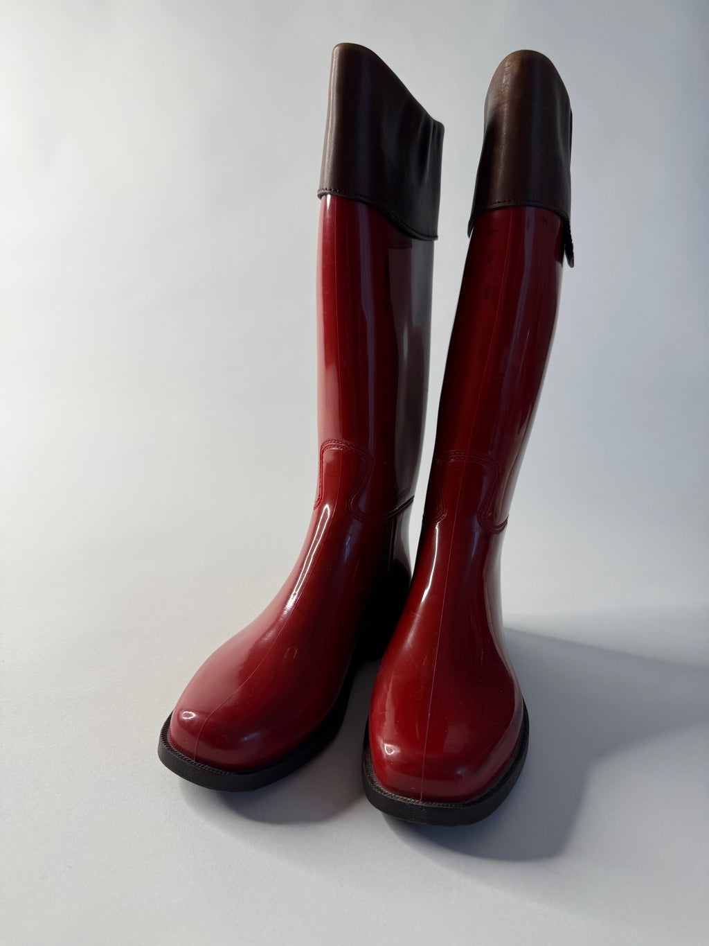 Celine rubber rainy boots