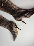 Gucci F/W 1999 Runway Karung snake boots