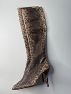 Gucci F/W 1999 Runway Karung snake boots