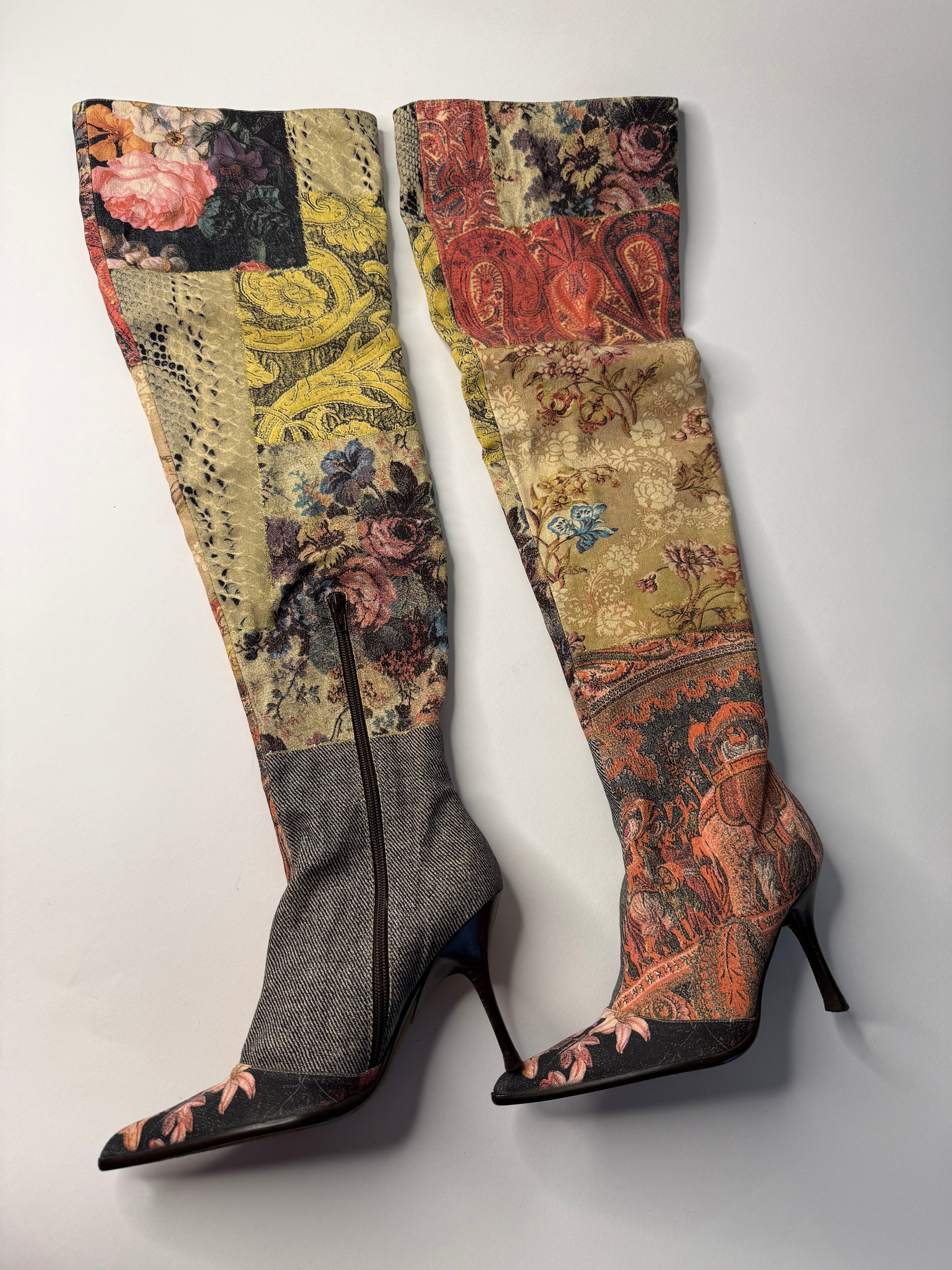 Roberto Cavalli F/W 2002 boots