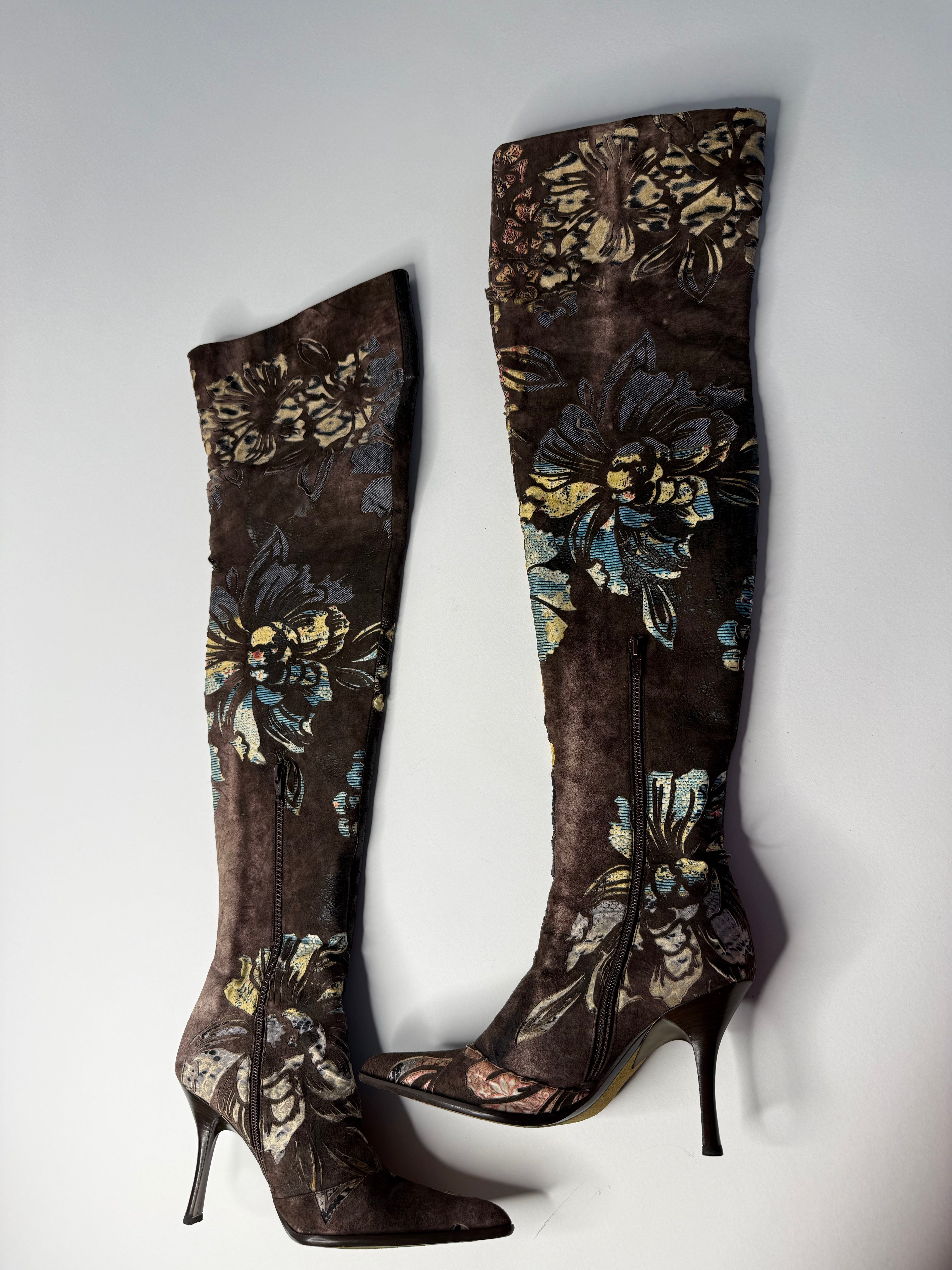 Roberto Cavalli 2002/2003 over knee boots