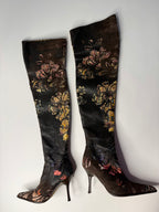 Roberto Cavalli 2002/2003 over knee boots