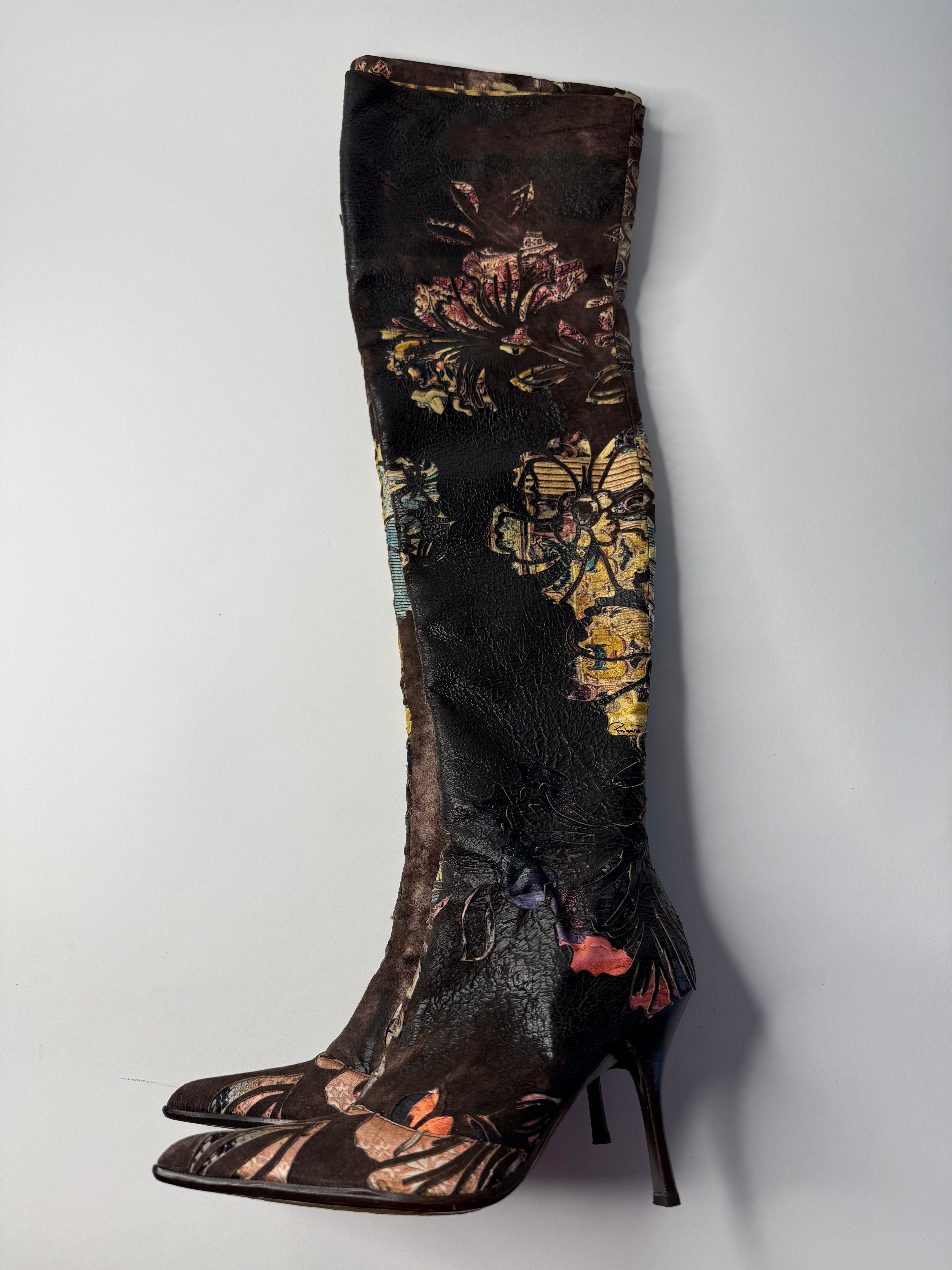 Roberto Cavalli 2002/2003 over knee boots