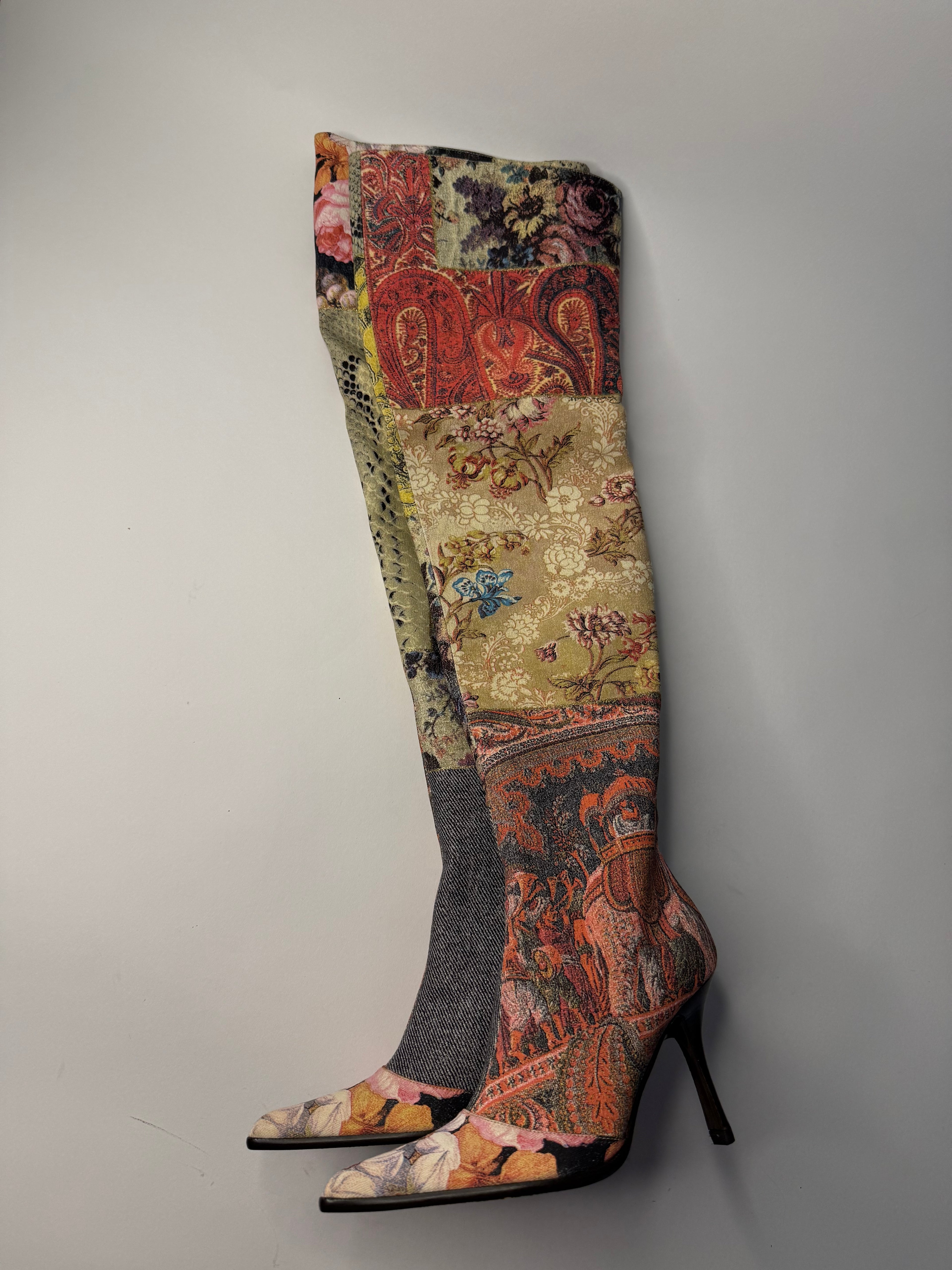 Roberto Cavalli F/W 2002 boots