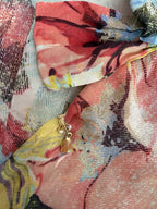 Roberto Cavalli SS 2003 silk shirt floral print