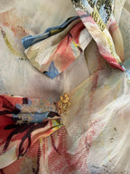 Roberto Cavalli SS 2003 silk shirt floral print
