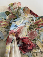 Roberto Cavalli SS 2003 silk shirt floral print