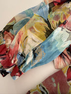 Roberto Cavalli SS 2003 silk shirt floral print