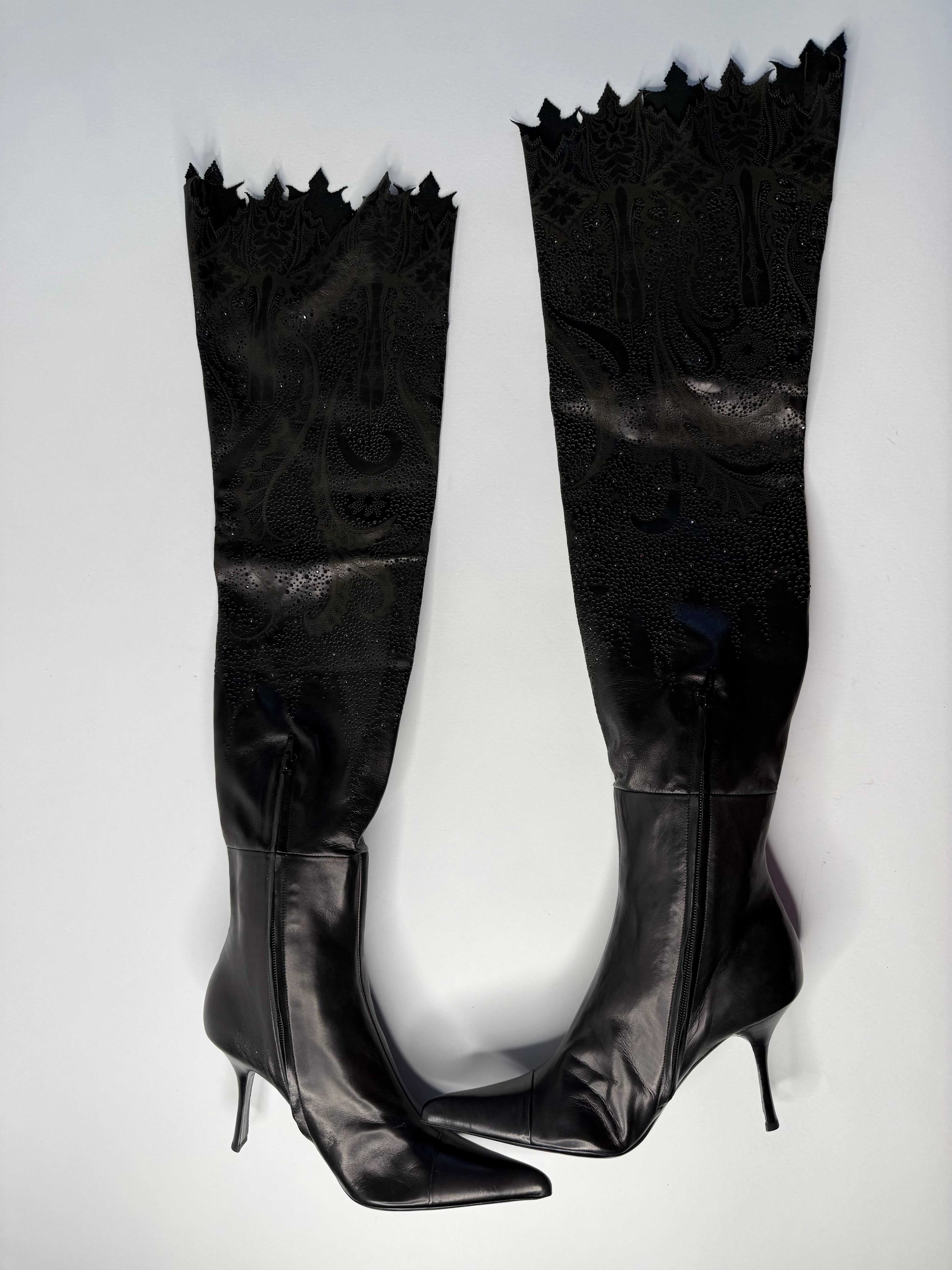 Roberto Cavalli F/W 2001 boots