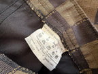 Fendi 90s checkerboard zucca knee-length skirt