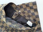 Fendi 90s checkerboard zucca knee-length skirt
