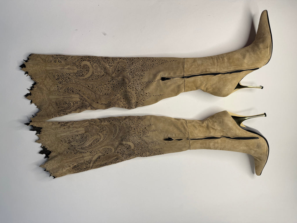 Roberto Cavalli F/W 2001 boots