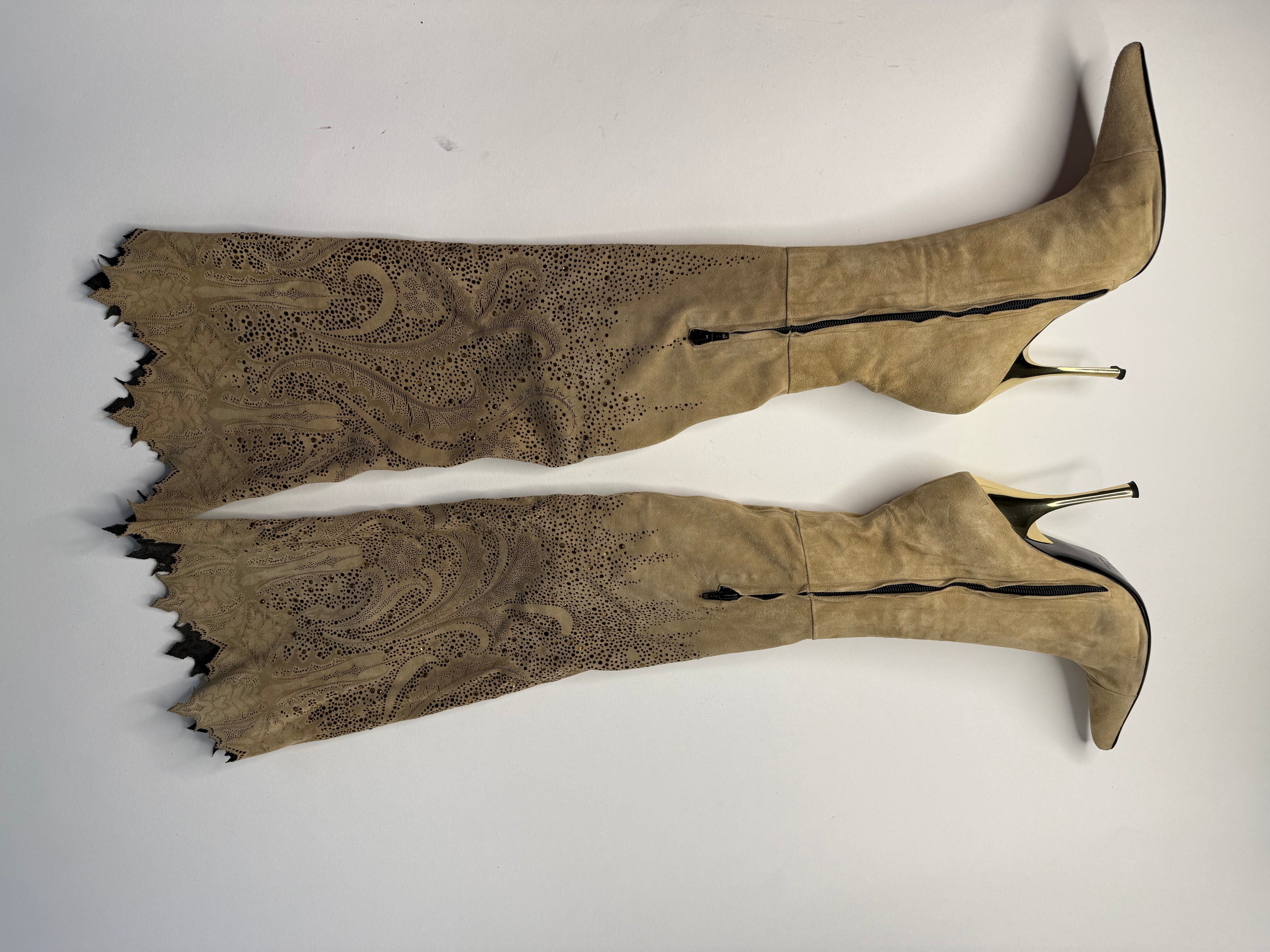 Roberto Cavalli F/W 2001 boots