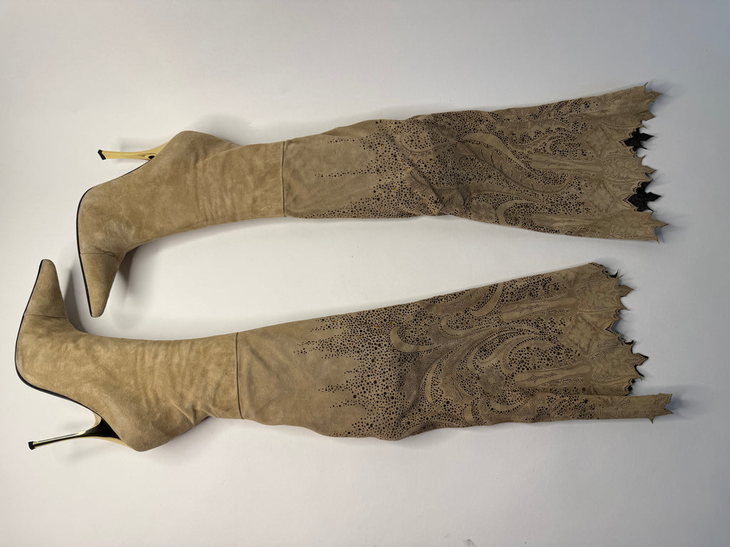 Roberto Cavalli F/W 2001 boots