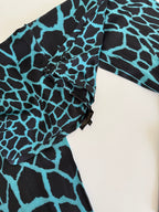 Roberto Cavalli FW 2000 giraffe silk pants