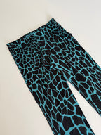 Roberto Cavalli FW 2000 giraffe silk pants