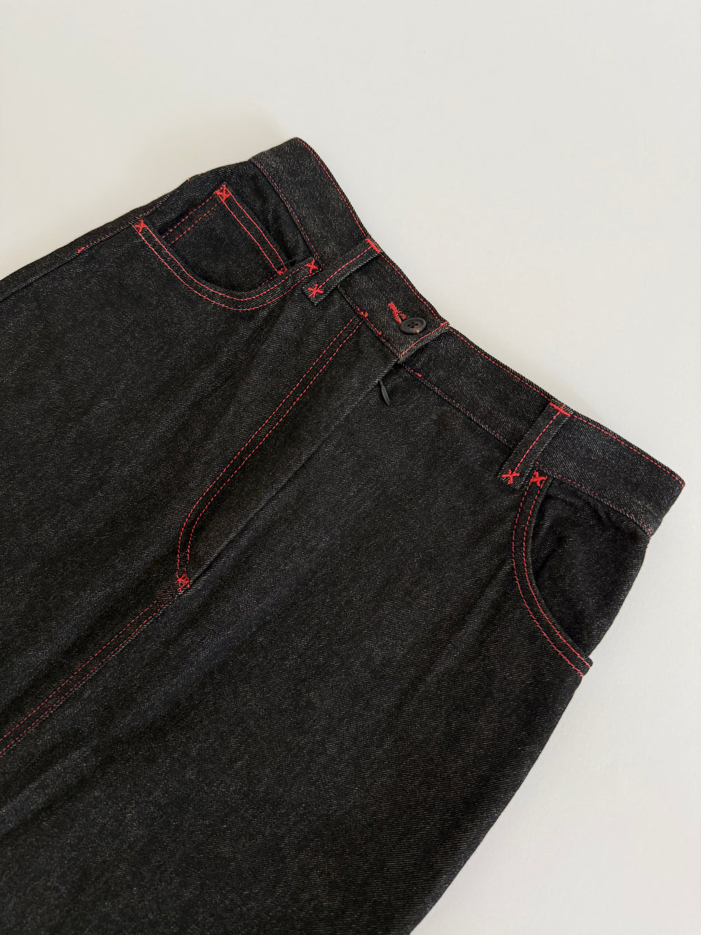Dolce & Gabbana FW 1999 denim knee-length skirt