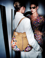 Iconic Gianni Versace FW 2002 Runway multicolor flower dress