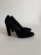 Prada black heels