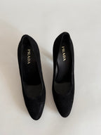 Prada black heels