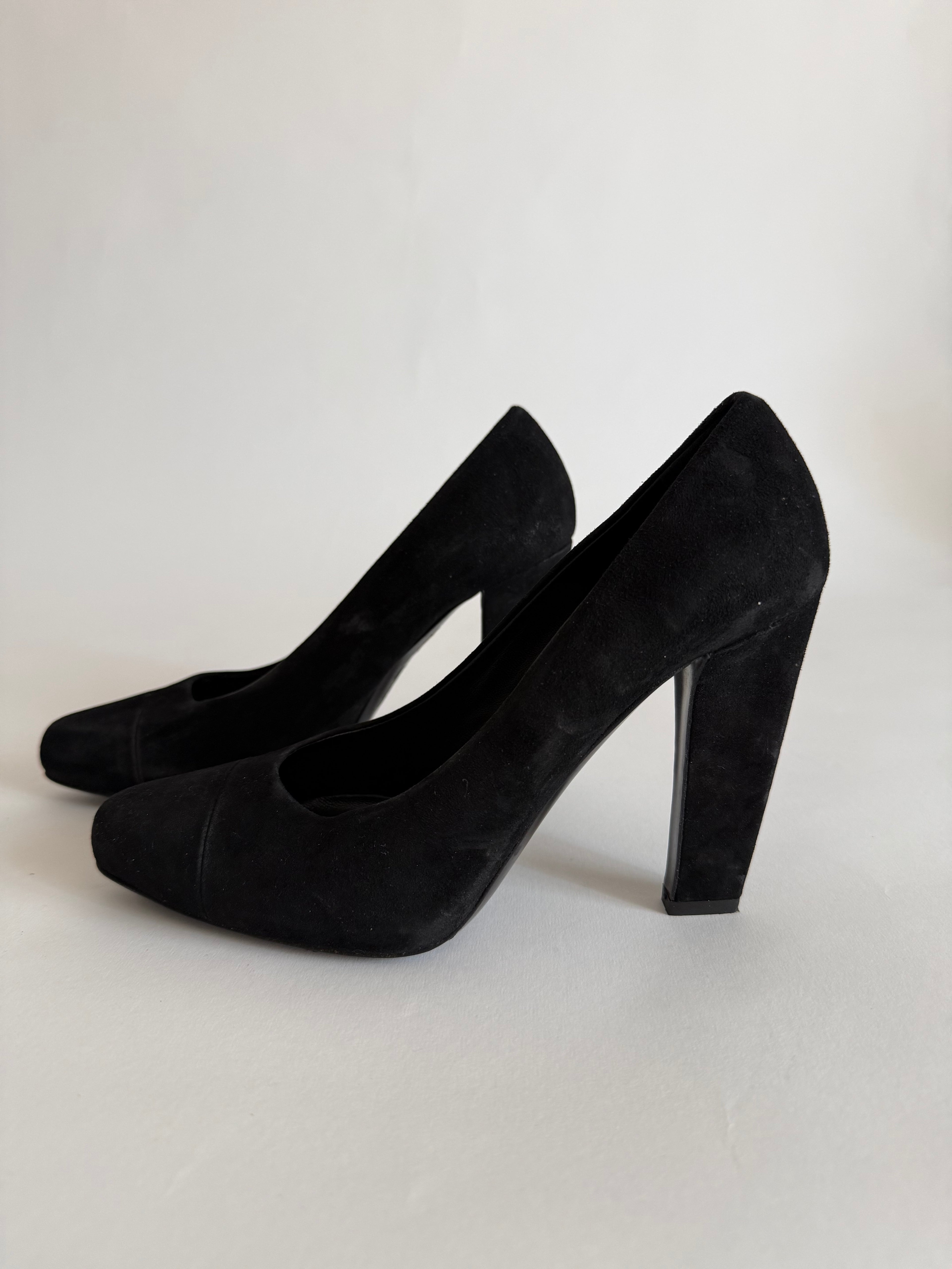 Prada black heels