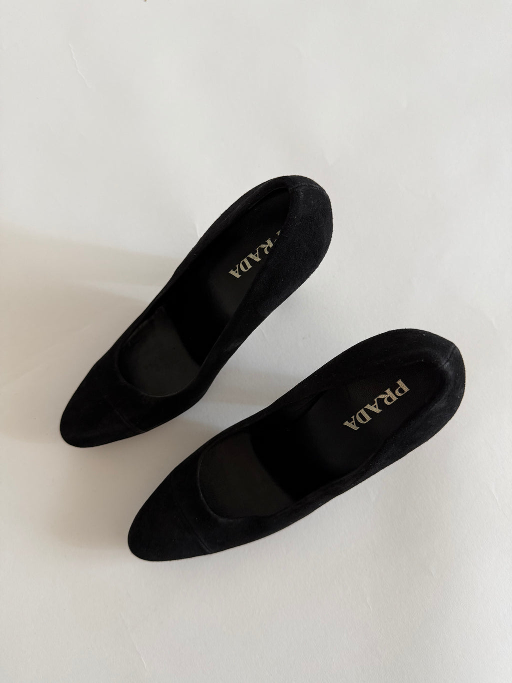 Prada black heels