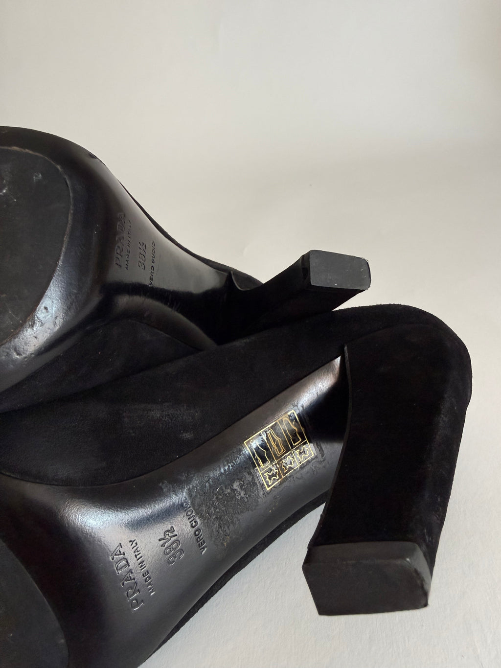 Prada black heels