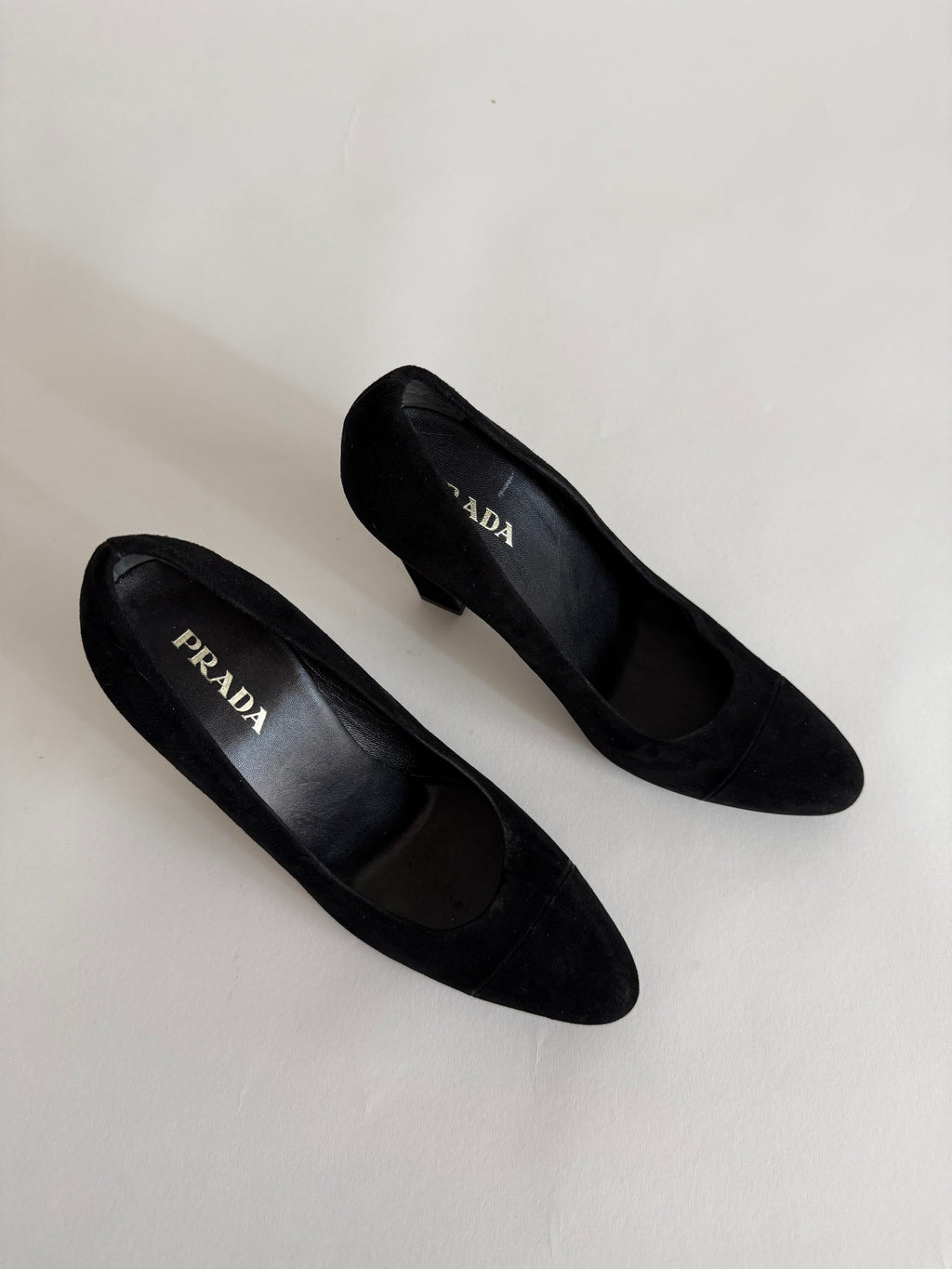 Prada black heels