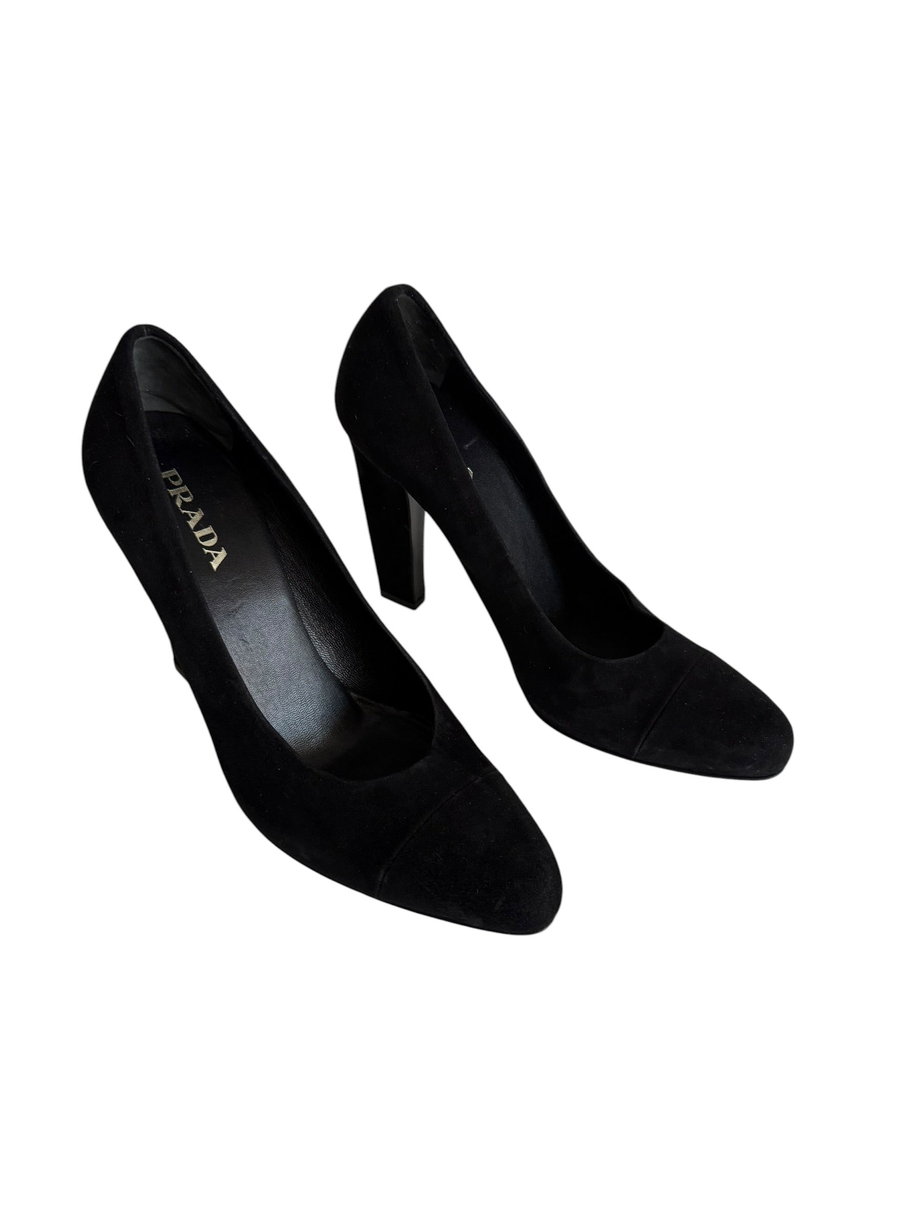 Prada black heels