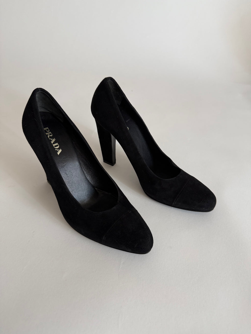 Prada black heels