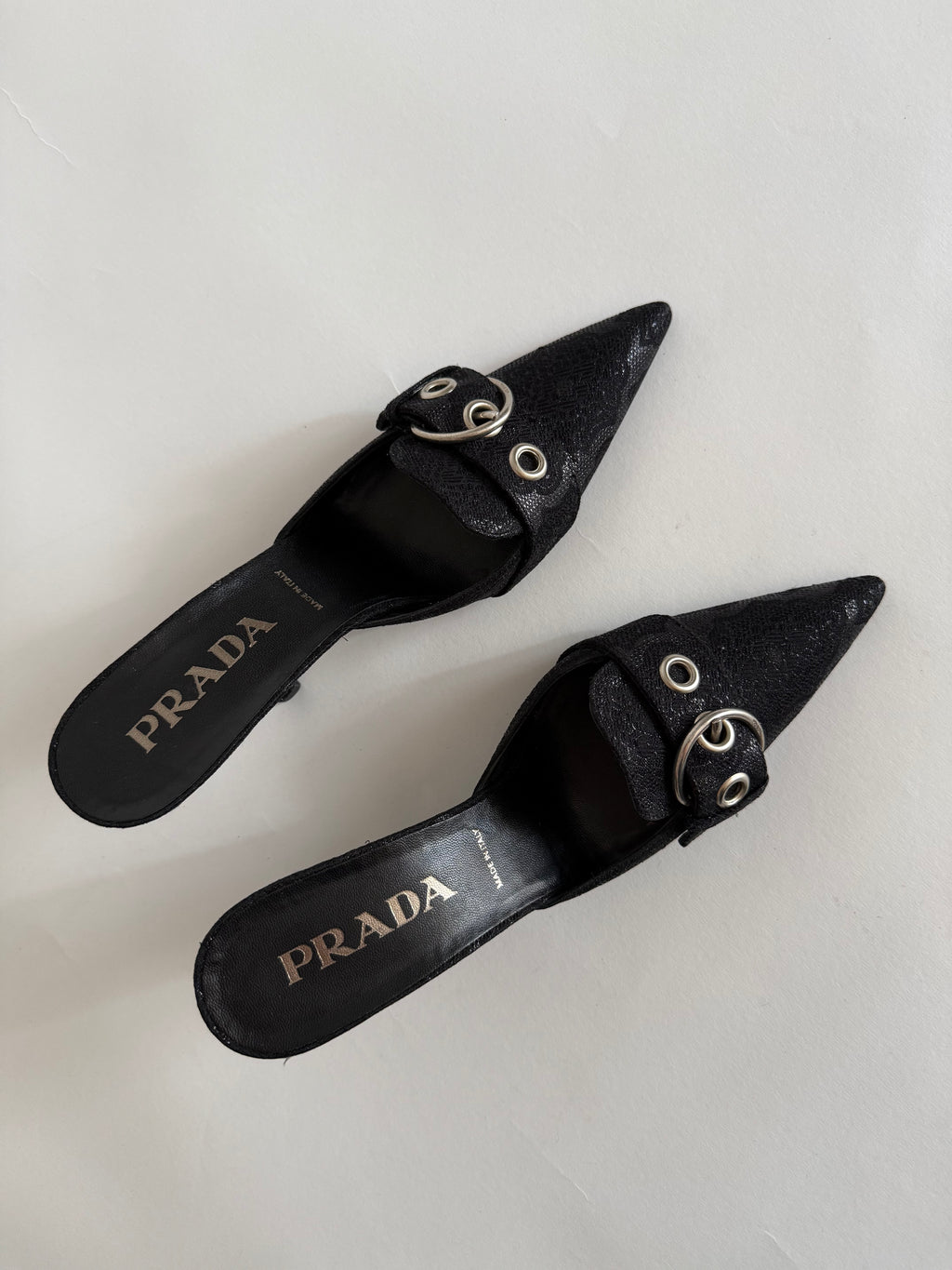 Prada S/S 2002 mules