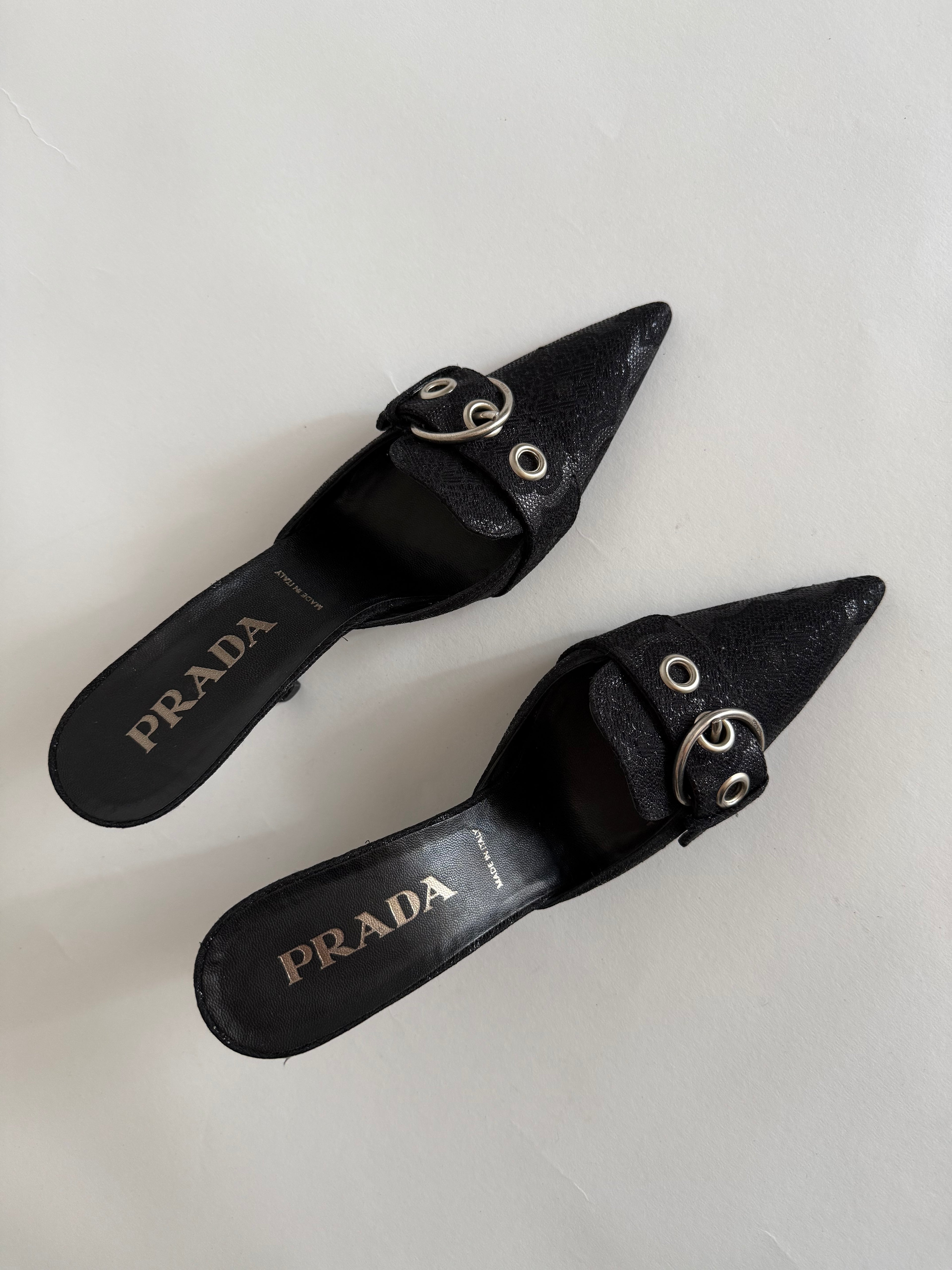 Prada S/S 2002 mules