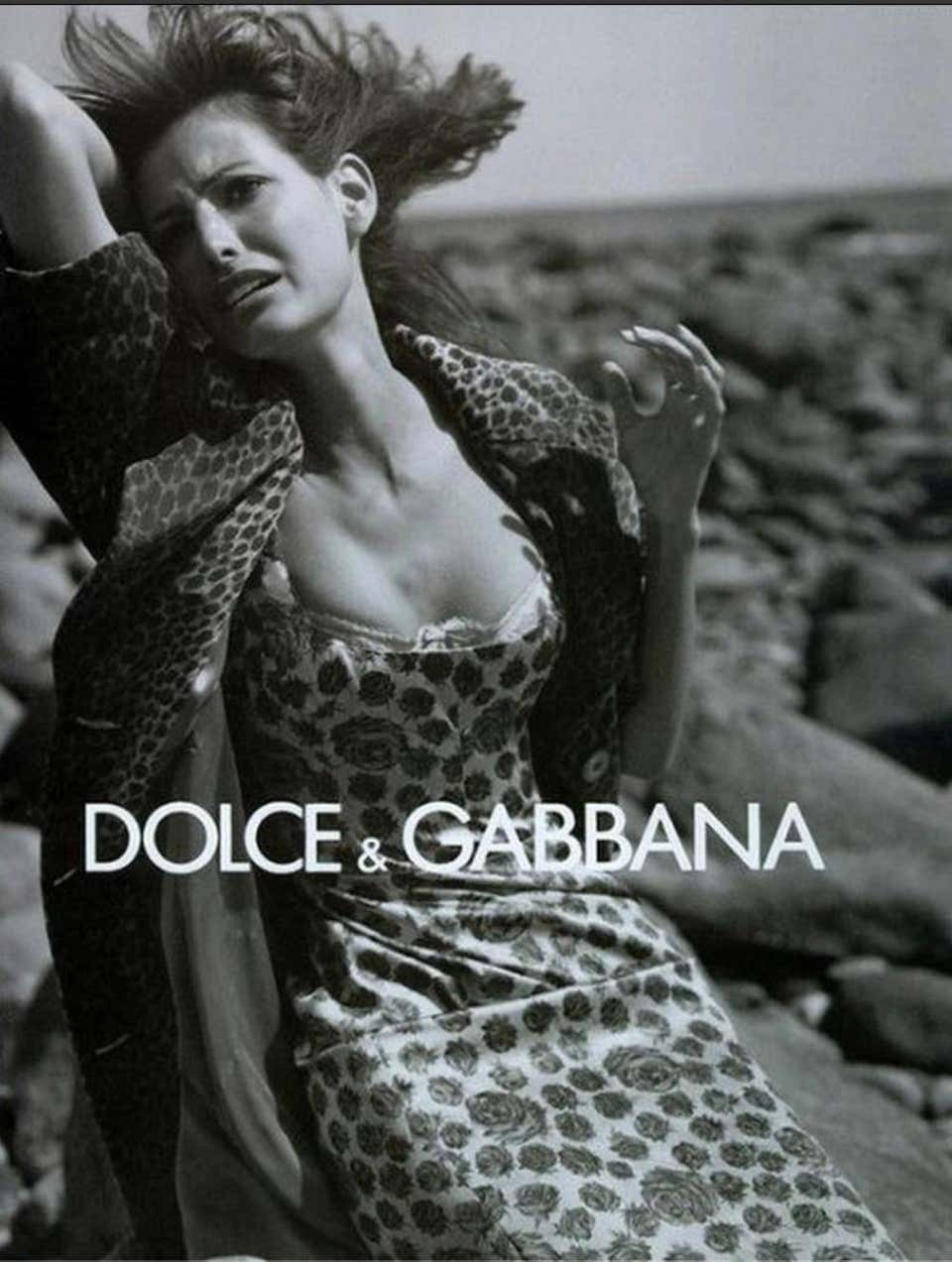 Rare Dolce & Gabbana FW 1996 Runway dress