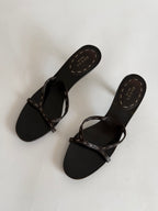 Gucci P/E 2002 by Tom Ford bamboo sandals