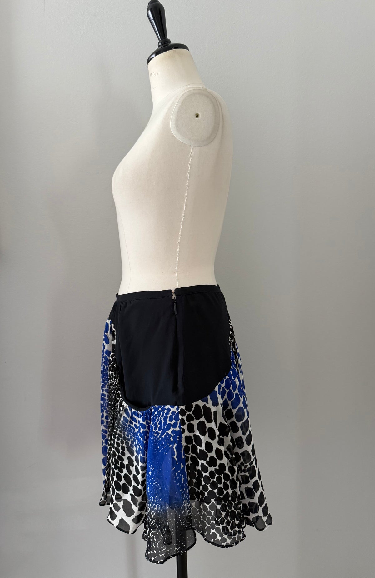 Roberto Cavalli 2000s silk mini skirt multicolor