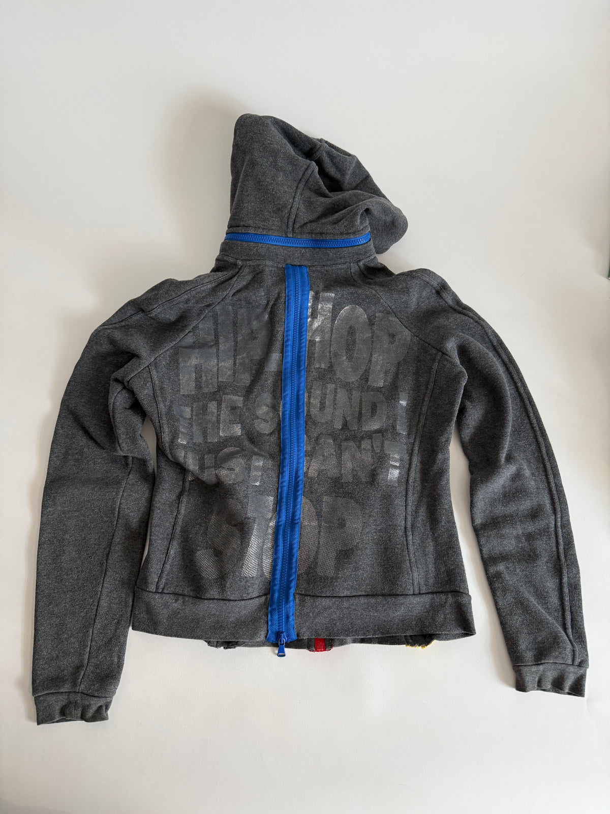 D&g vintage 90s colored zip sweatshirt hoodie