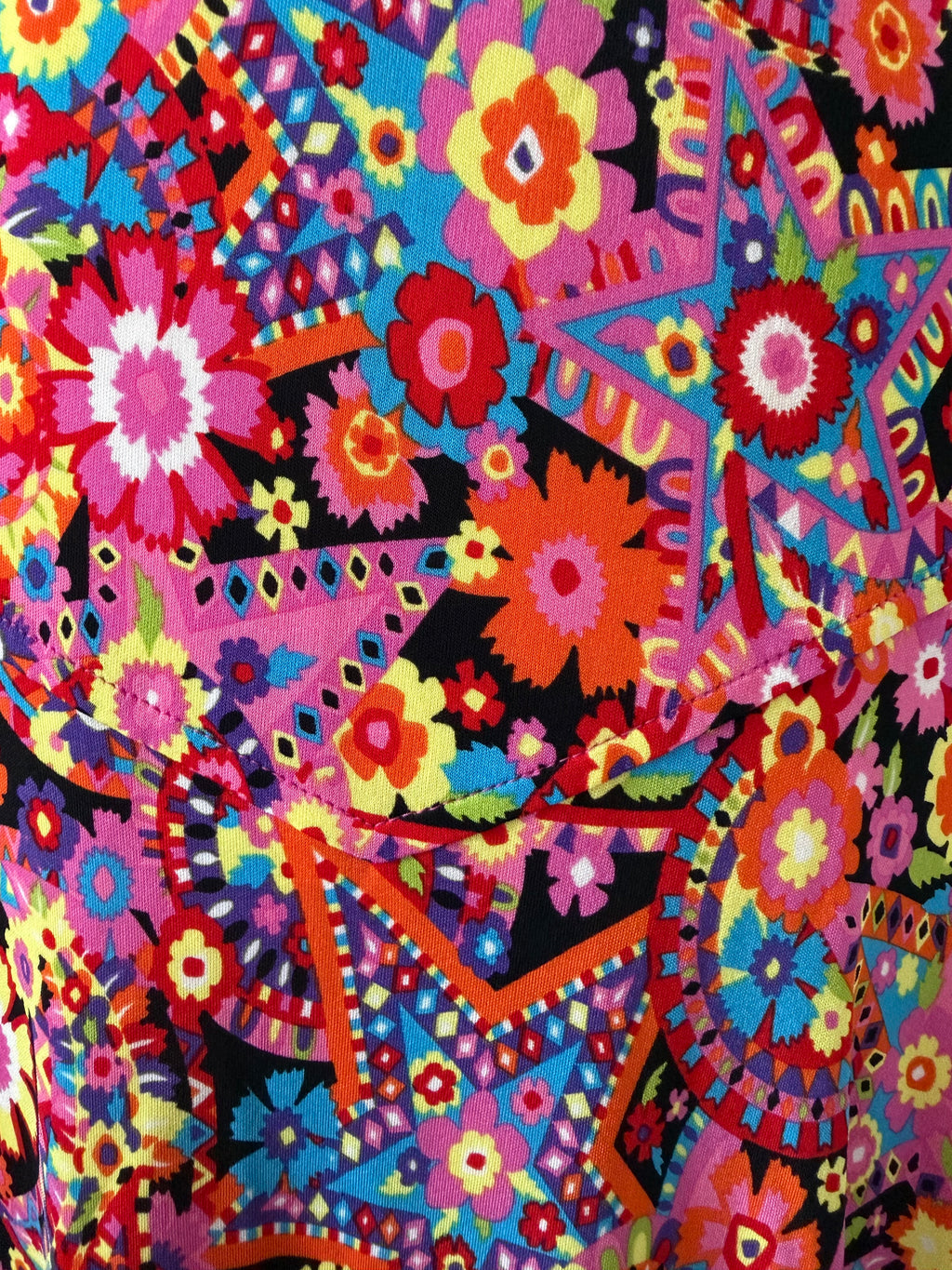 Iconic Gianni Versace FW 2002 Runway multicolor flower dress