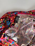 Iconic Gianni Versace FW 2002 Runway multicolor flower dress
