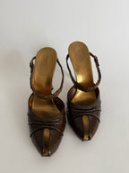 Gucci S/S 2005 crocco heels