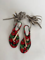 Dolce & Gabbana 90s strawberry sandals